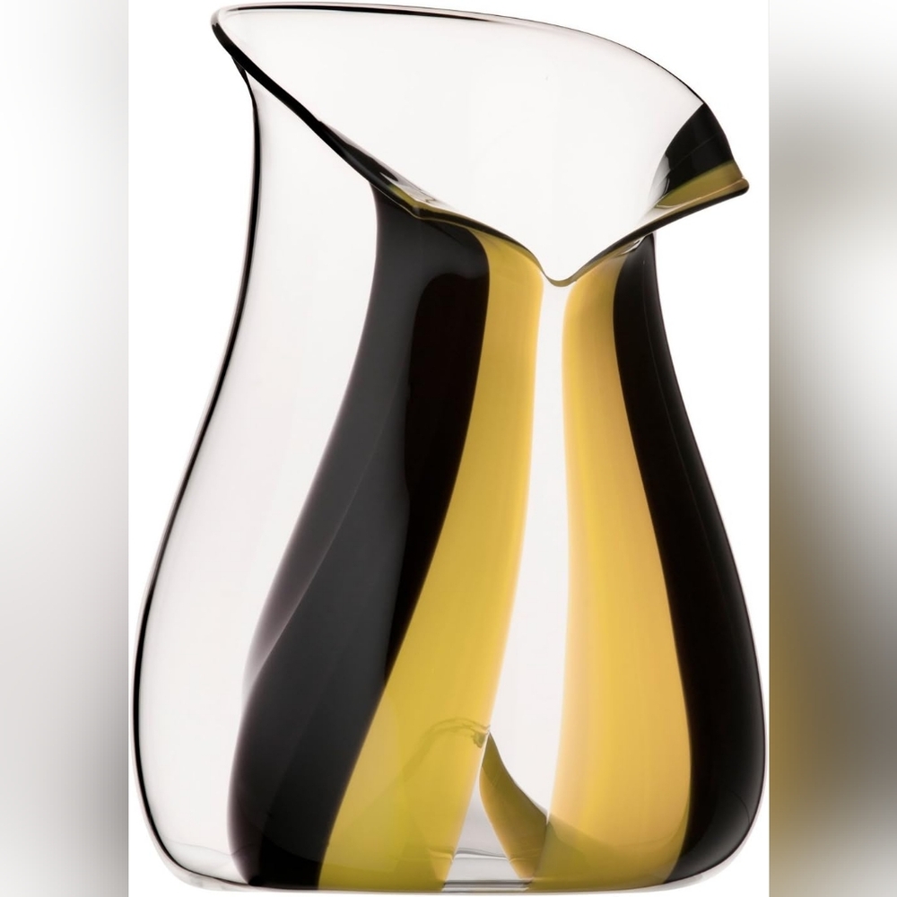 NEW Riedel Hand-Made Lead Crystal Champagne Cooler, 11-Inch, Yellow